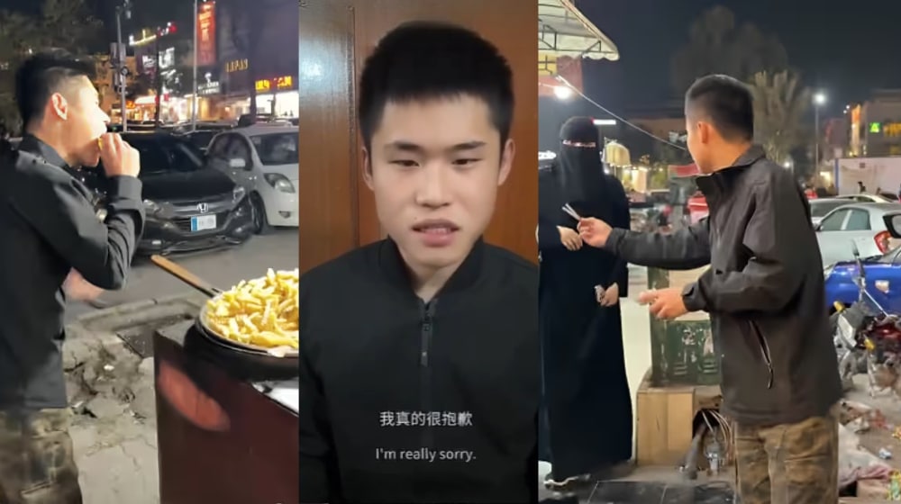 Viral Chinese youth issues public apology after harassing women in Islamabad