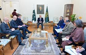 PM Shehbaz meets EU ambassador as both pledge to deepen bilateral cooperation