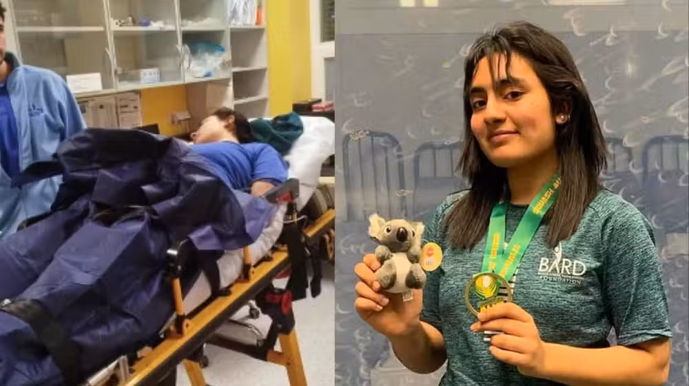 Pakistani squash player Mehwish injured during Czech tournament semi-final