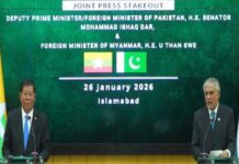 Pakistan, Myanmar agree to expand cooperation across key sectors