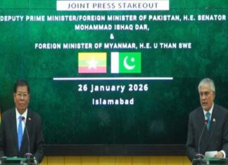 Pakistan, Myanmar agree to expand cooperation across key sectors