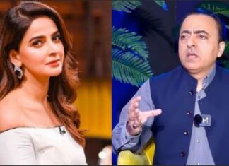 Journalist Naeem Hanif publicly apologizes to Saba Qamar over slanderous claims