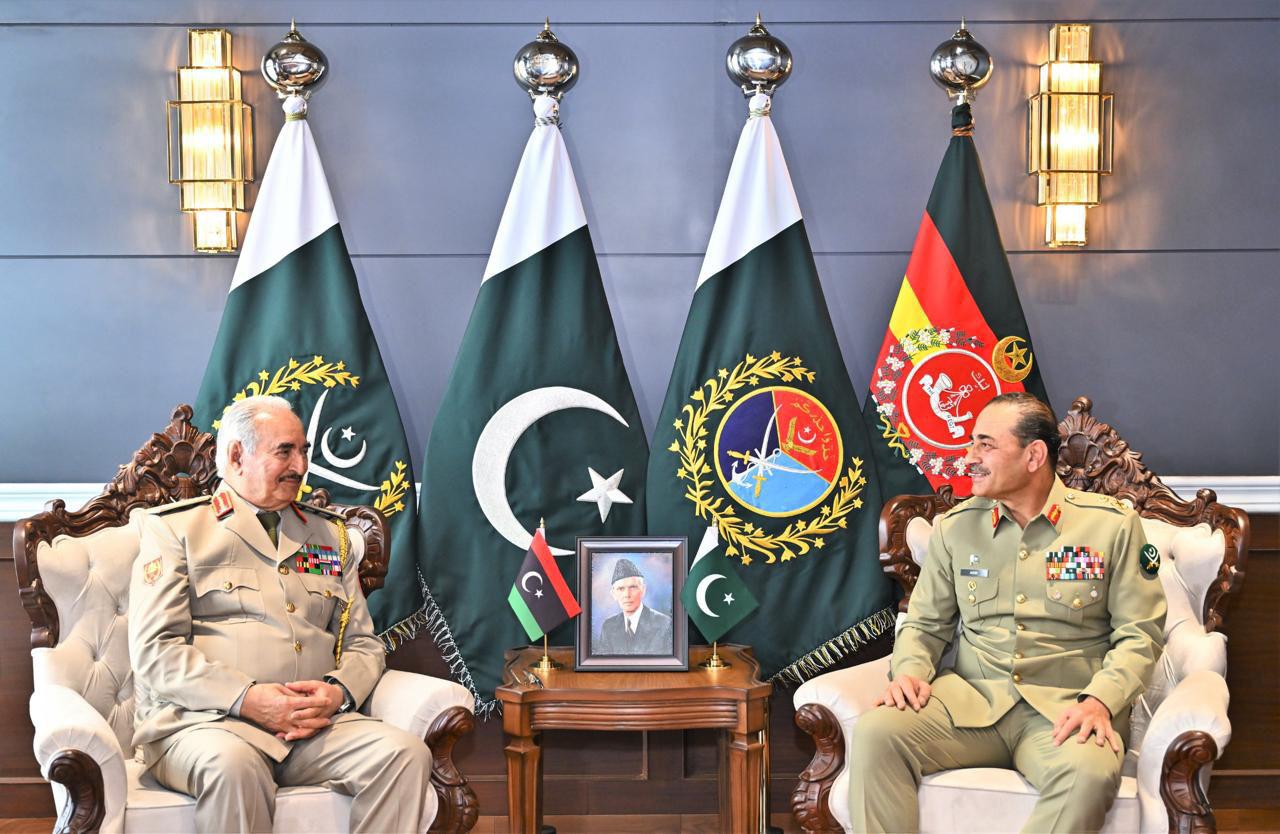 Field Marshal Asim Munir reaffirms Pakistan–Libya defence ties