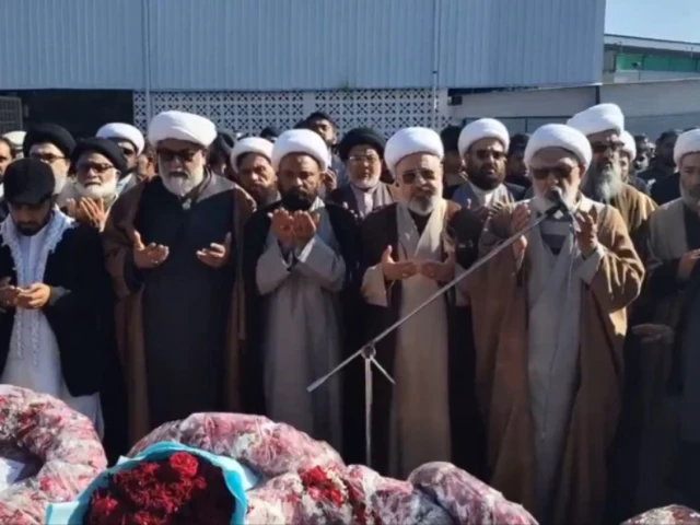 Funeral prayers held for Tarlai imambargah martyrs amid tight security