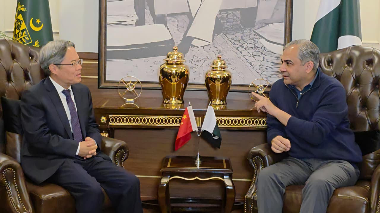 Naqvi, Chinese envoy reaffirm enduring Pak-China strategic partnership, joint counter-terror measures