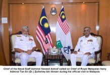 Pakistan Navy chief visits Malaysia to deepen maritime security cooperation