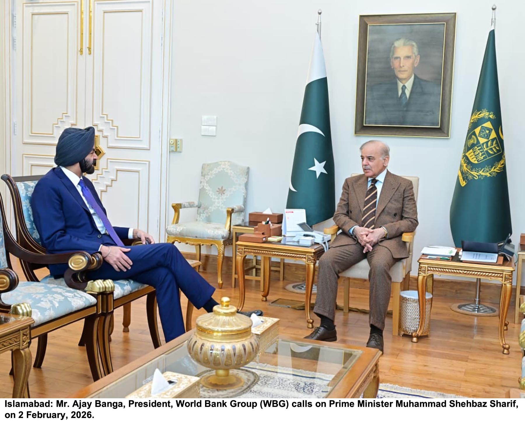PM Shehbaz, World Bank President pledge closer ties for Pakistan's development