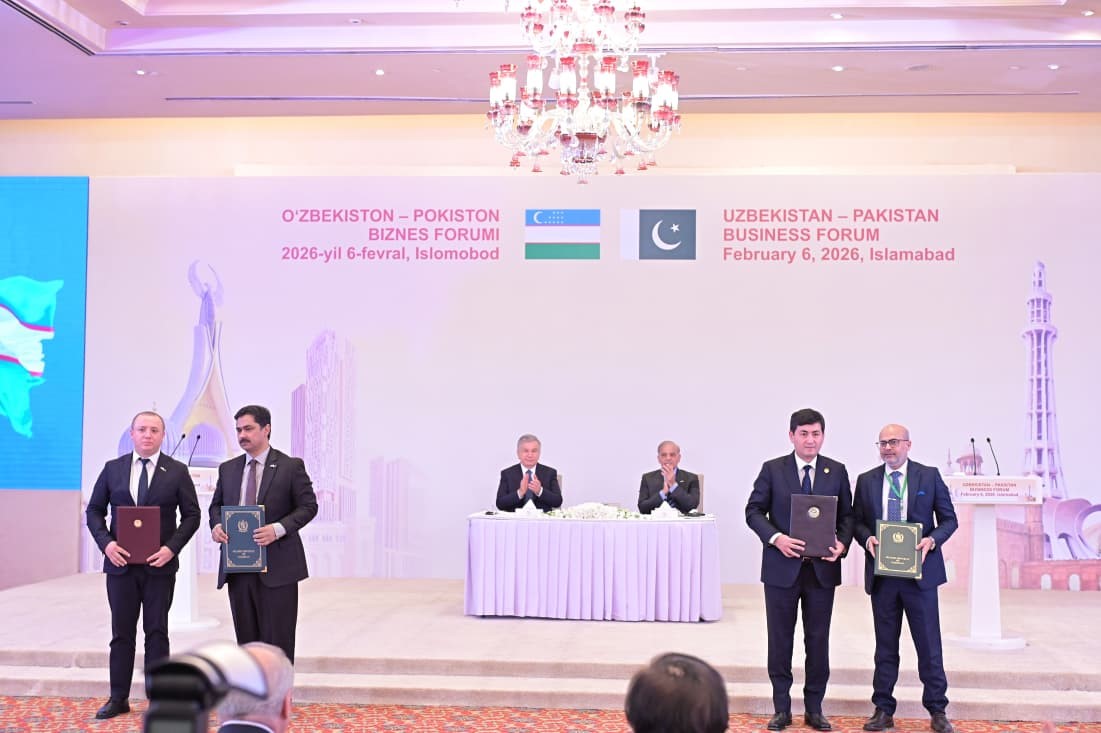 Pakistan-Uzbekistan set new heights for ties with $3.4b B2B deals as Mirziyoyev concludes visit