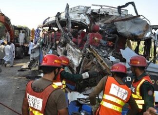 18 killed, 1,372 injured in 1,159 road crashes across Punjab