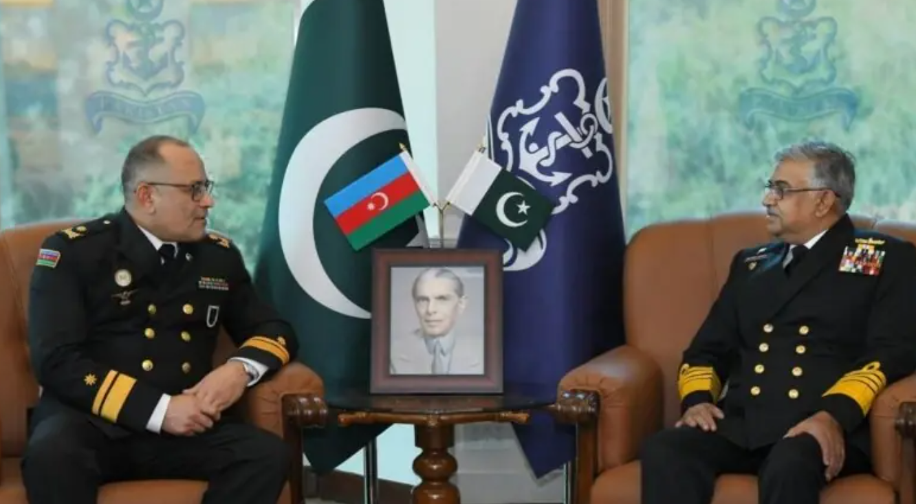 Pakistan, Azerbaijan naval leadership discuss expanding defence ties: ISPR