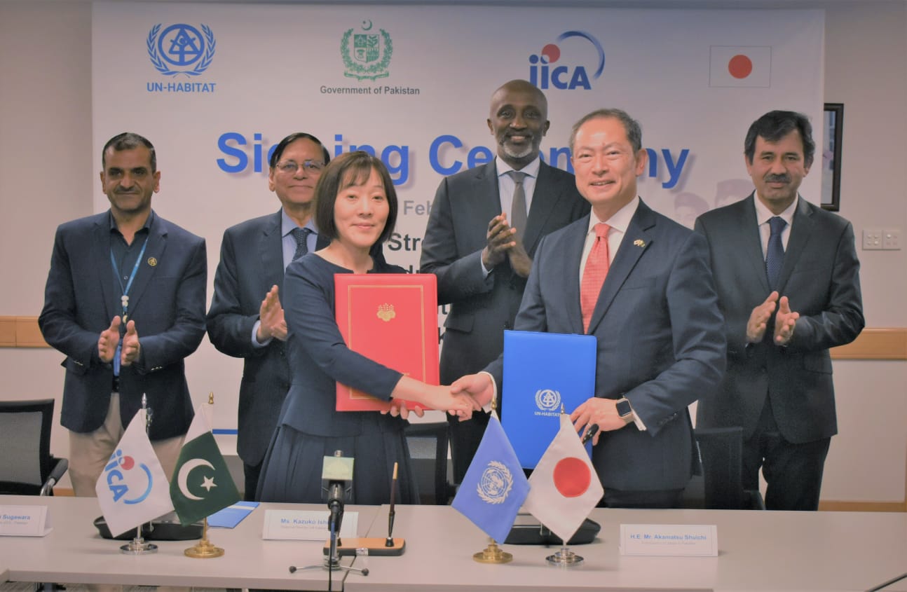 Japan, UN-Habitat and JICA sign $2.7m pact to make KP schools disaster-resilient