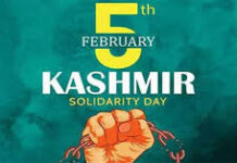 Kashmir Solidarity Day to be observed across country on February 5