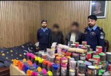 Islamabad police seize over 21,000 kites, chemical strings and arrest 54 in January